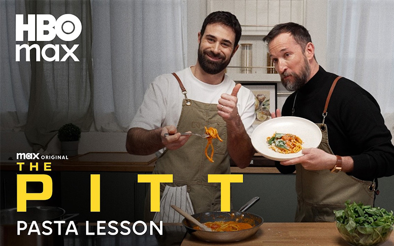 HBO MAX: Pasta Lesson (Noah Wyle e Roberto Valbuzzi)